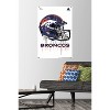 Trends International NFL Denver Broncos - Drip Helmet 20 Unframed Wall Poster Prints - 2 of 4