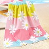 Unique Bargains Quick Drying Lightweight Swimming Travel Beach Towel 28" x 56" - 4 of 4