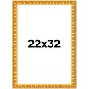 PosterPalooza | 22x32 Bamboo Picture Frame, UV Acrylic, 4 Finishes - Brown, Black, Gold, and Natural - 2 of 4