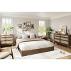homfan  Solid Wood Platform Bed, Modern Minimalist Floor-Standing Bed Frame with Strong Wooden Slats - 4 of 4