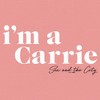 Junior's Women Sex and the City I'm a Carrie Text Sweatshirt - 2 of 3