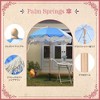 LAGarden 6Ft Fringe Patio Umbrella with Tassels & Carry Bag - 4 of 4