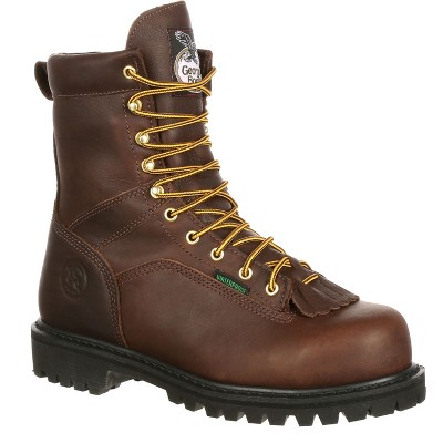 Men's Georgia Boot Lace-to-Toe Steel Toe Waterproof Work Boot