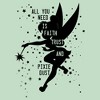 Girl's Peter Pan Tinkerbell Faith Trust and Pixie Dust T-Shirt - 2 of 4