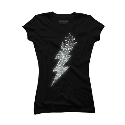 Junior's Design By Humans Electro Music By radiomode T-Shirt