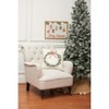 C&F Home Christmas Wreath Throw Pillow, 18" x 18" - 3 of 4