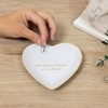 Pavilion Gift Company - In Our Hearts - 4.5" Heart Keepsake Dish - Decorative Trays and Platters - 2 of 4