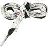 INSPIRE CHIC Flat Colorful Speckled Ink Shoestring Print Shoe Laces for Sneakers 2 Pairs - 2 of 4