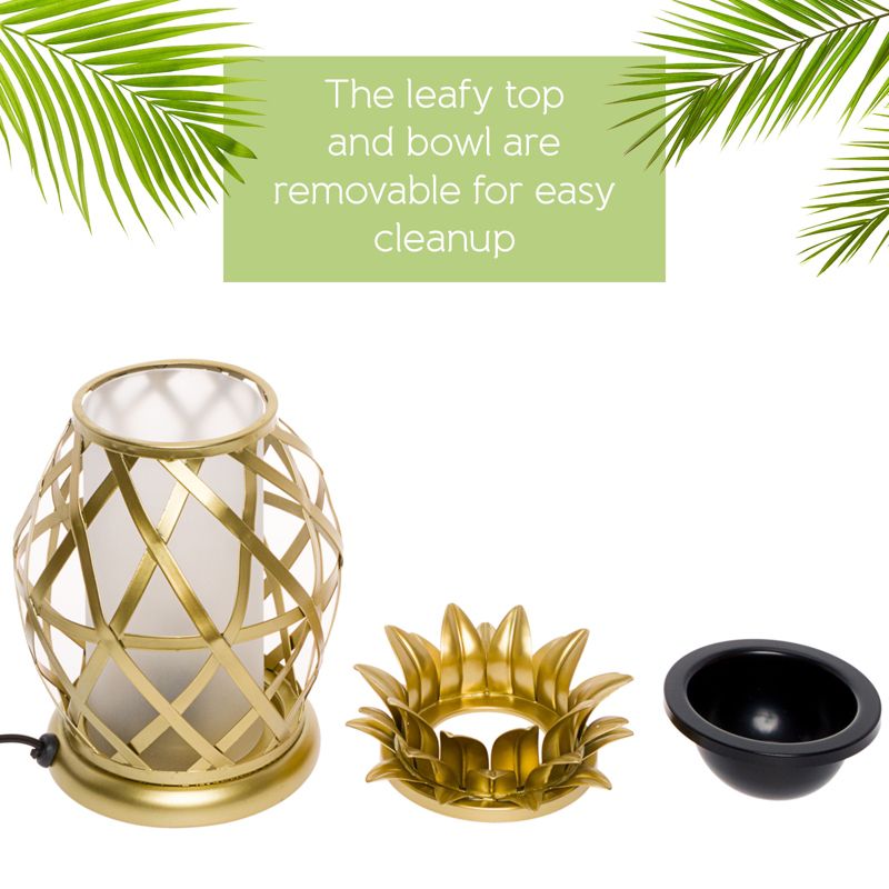 Mindful Design - Candle and Fragrance Wax Warmer - Pineapple, 3 of 7