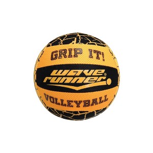 Wave Runner Grip It Waterproof Volleyball W/Sure-Grip Technology Perfect for Pool Games Beach/Indoor Volleyball Great For Everywhere Pump Included - 1 of 4