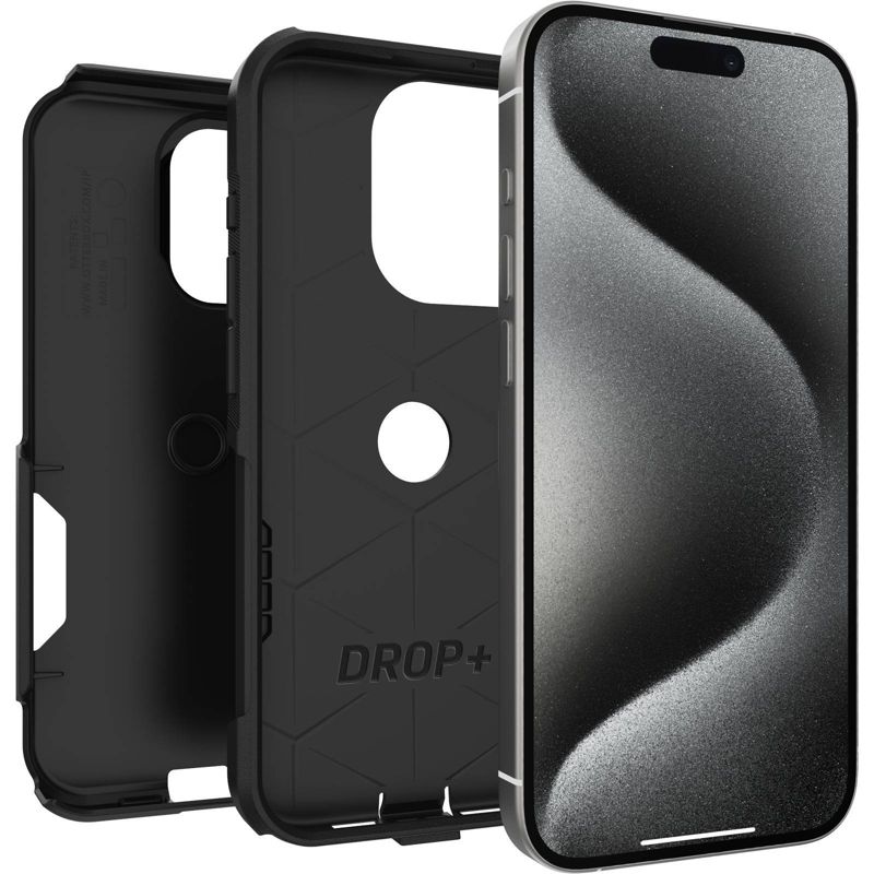 OtterBox Apple iPhone 15 Pro Commuter Series Case - Black, 3 of 8