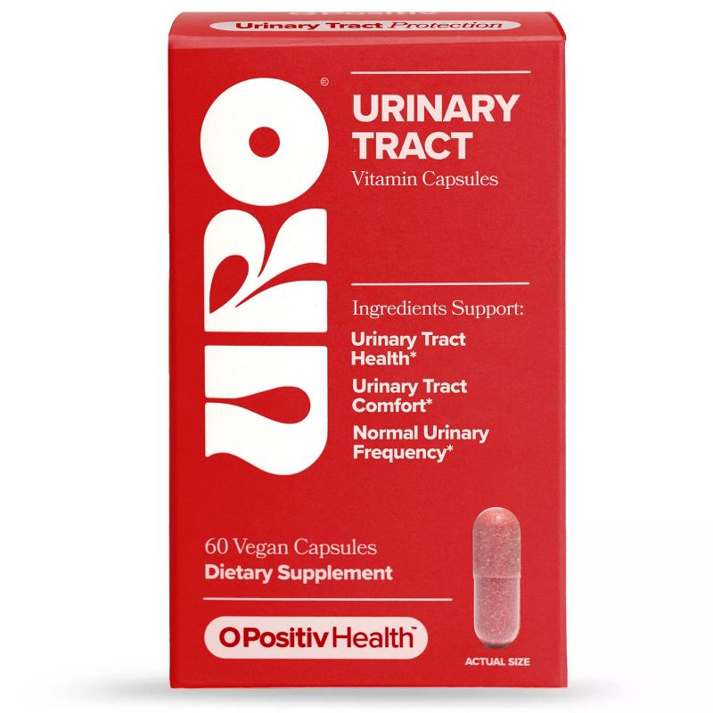 O Positiv URO Urinary Tract Vitamin Capsule - 60ct, 1 of 7