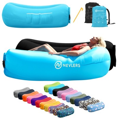 Nevlers Tear-Resistant Inflatable Loungers - Pack of 2