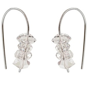 Herkimer Diamond Threader Earrings - 1 of 4