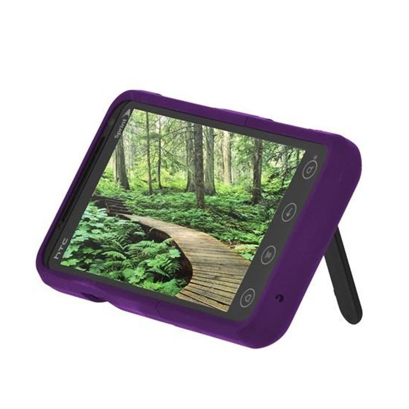 Seidio Surface Case with Kickstand for HTC EVO 3D (Amethyst Purple), 3 of 5