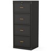 Resenkos File Cabinet, Filing Cabinet for Home Office, 51" File Cabinet, Vertical Filing Cabinet with 4 Storage Drawers,Black - 3 of 3