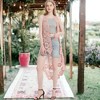 Anna-Kaci Women's Bohemian Crochet Lace Vest - 4 of 4