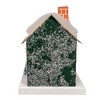 Kurt Adler 7.5-Inch Battery Operated LED Lighted Green Paper House Table Piece - 3 of 4