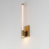 ET2 Lighting Cortex 1 - Light Wall Light in  Natural Aged Brass - 2 of 4
