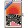Trends International Minimalist Sunset Framed Wall Poster Prints - 3 of 4