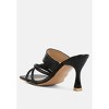 Chiri Criss Cross Strap Spool Heel Women Sandals - 2 of 4