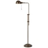 Cal Lighting 60W Croby Pharmacy Floor Lamp - Rust - 4 of 4