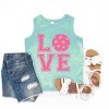 The Juniper Shop Pickleball Love Youth Tank Top - 2 of 2
