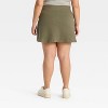 Women's Mid-Rise Interlock Skort - Wild Fable™ - 2 of 3