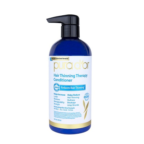 Pura D Or Hair Thinning Therapy Conditioner 16 Fl Oz Target