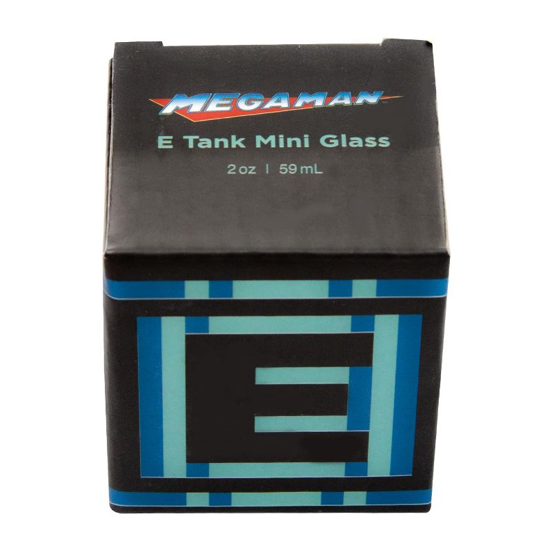 Just Funky OFFICIAL Mega Man Ceramic Shot Glass | Energy Tank Themed | Holds 1.5 Oz., 4 of 7