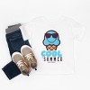The Juniper Shop SmileyWorld Cool Summer Ice Cream Blue Toddler Short Sleeve Tee - 3 of 4