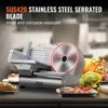 Mojgar Meat Slicer,  Electric Deli Food Slicer with 7.5" SUS420 Stainless Steel Blade and Blade Guard, 0 - 0.6 inch Adjustable Thickness - 2 of 4