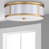 Avery Ceiling Drum Light - LIT4195 - Gold - Safavieh - 3 of 4