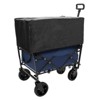 FURNIinspire Outdoor Serving Carts Heavy Duty Utility Cart Utility Wagon Grocery Cart for Camping 3pcs Liner Cover, Blue, 25.98"*17.32"*37.4" - 2 of 4