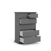 Sonoma 6 Drawer Chest in Black Lead - Tvilum - 4 of 4