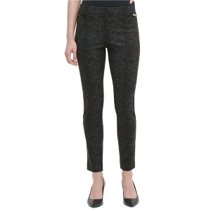 Calvin Klein Womens Snake-Print Casual Leggings - 1 of 1