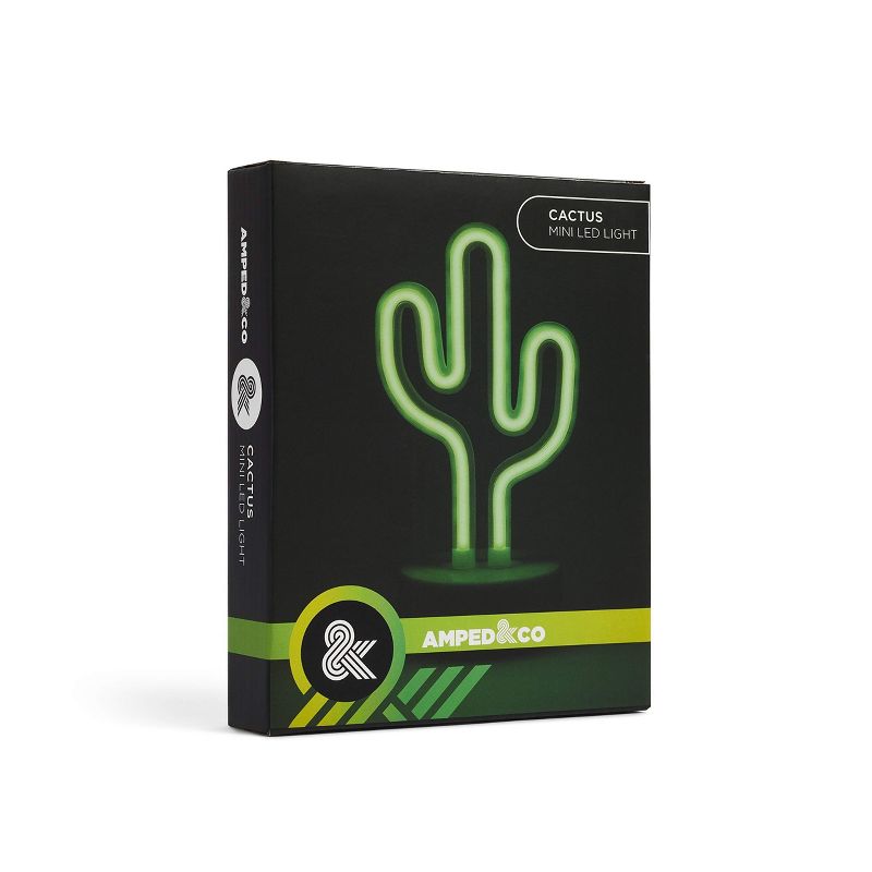 Amped & Co Cactus Desk Light, Green, 6 of 9