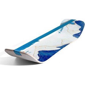 Balance Board for Slackline Training with 1 & 2 Line Options, Gift for Kids & Adults, Ideal for Core Workouts - 1 of 4