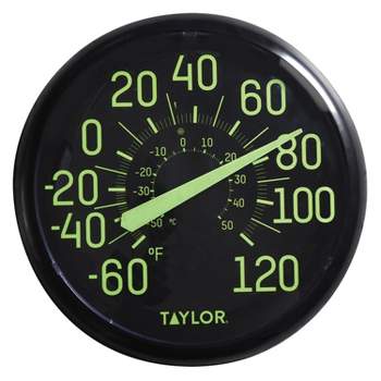 Taylor® Precision Products 13.25-Inch Indoor/Outdoor Glow-in-the-Dark Thermometer