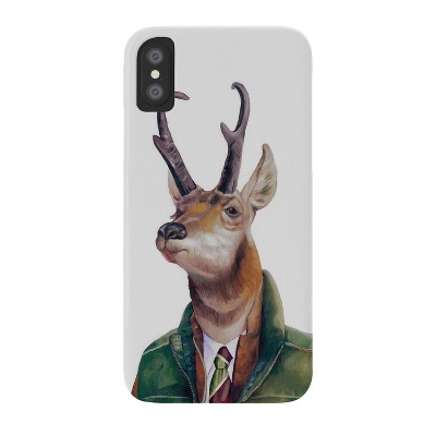 Animal Crew Pronghorn Deer Snap iPhone XS Case - Society6