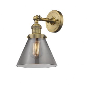 Cone - 1 Light Wall Sconce In Industrial Style-10.5 Inches Tall and 8 Inches Wide - 1 of 1