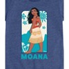 Girls' - Disney Princess - Moana Full Body Portrait Fitted Short Sleeve Graphic T-Shirt - 2 of 4