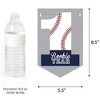 Big Dot of Happiness 1st Birthday Batter Up - Baseball - First Birthday Party Bunting Banner - Party Decorations - Happy 1st Birthday - 2 of 4