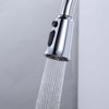 WOWOW  Single-Handle Pull-Down Sprayer Kitchen Faucet Stainless Steel in Brushed Nickel - 3 of 4