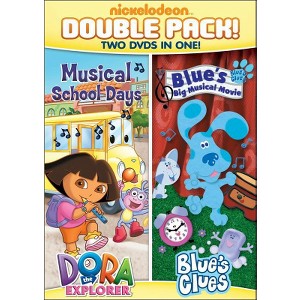 Dora the Explorer: Musical School Days/Blue's Clues: Blue's Big Musical Movie (DVD) - 1 of 1