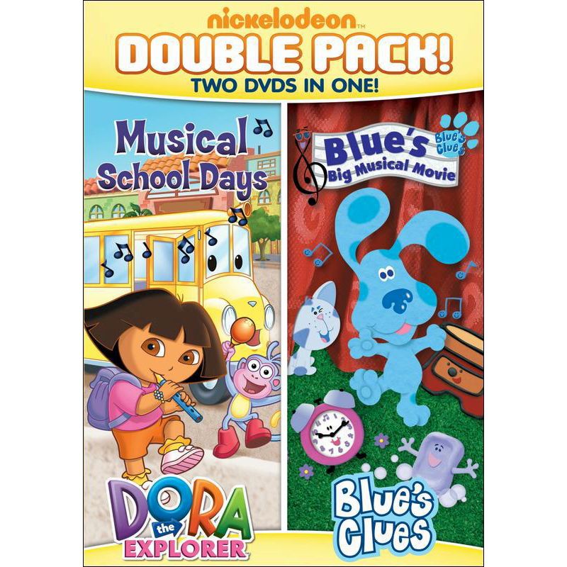 Dora the Explorer: Musical School Days/Blue&#39;s Clues: Blue&#39;s Big Musical Movie (DVD), 1 of 2