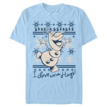 Men's Frozen Christmas Warm Hugs T-Shirt