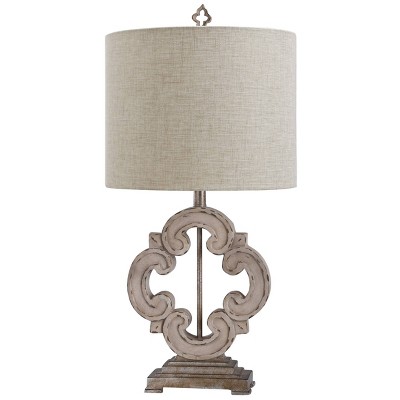 Traditional Cast Table Lamp Tuscany Cream - StyleCraft: European Inspired, Bedside Elegance
