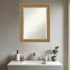 Amanti Art Elliot Gold Beveled Framed Bathroom Vanity Wall Mirror - 4 of 4