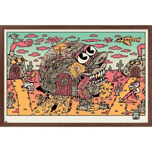 Trends International Killer Acid - Way Out West Framed Wall Poster Prints - 1 of 4